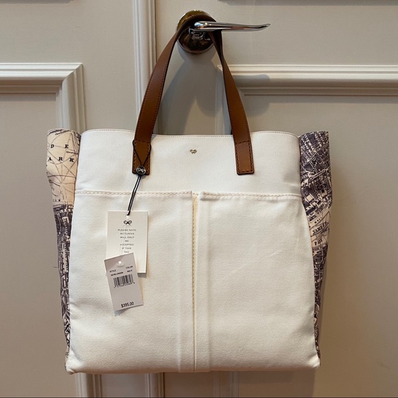 Natural London Nevis Canvas Tote!